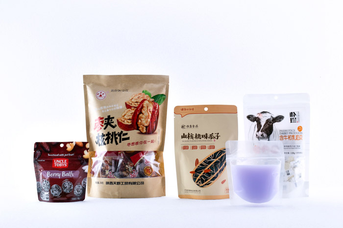 食品直立拉鏈袋