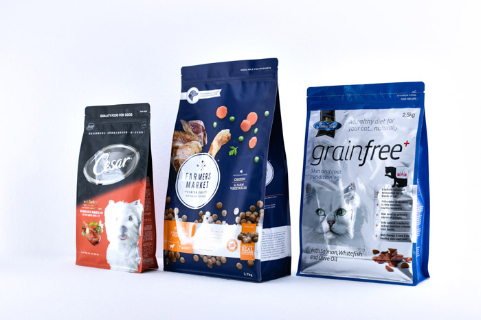 八邊封直立拉鏈包裝袋